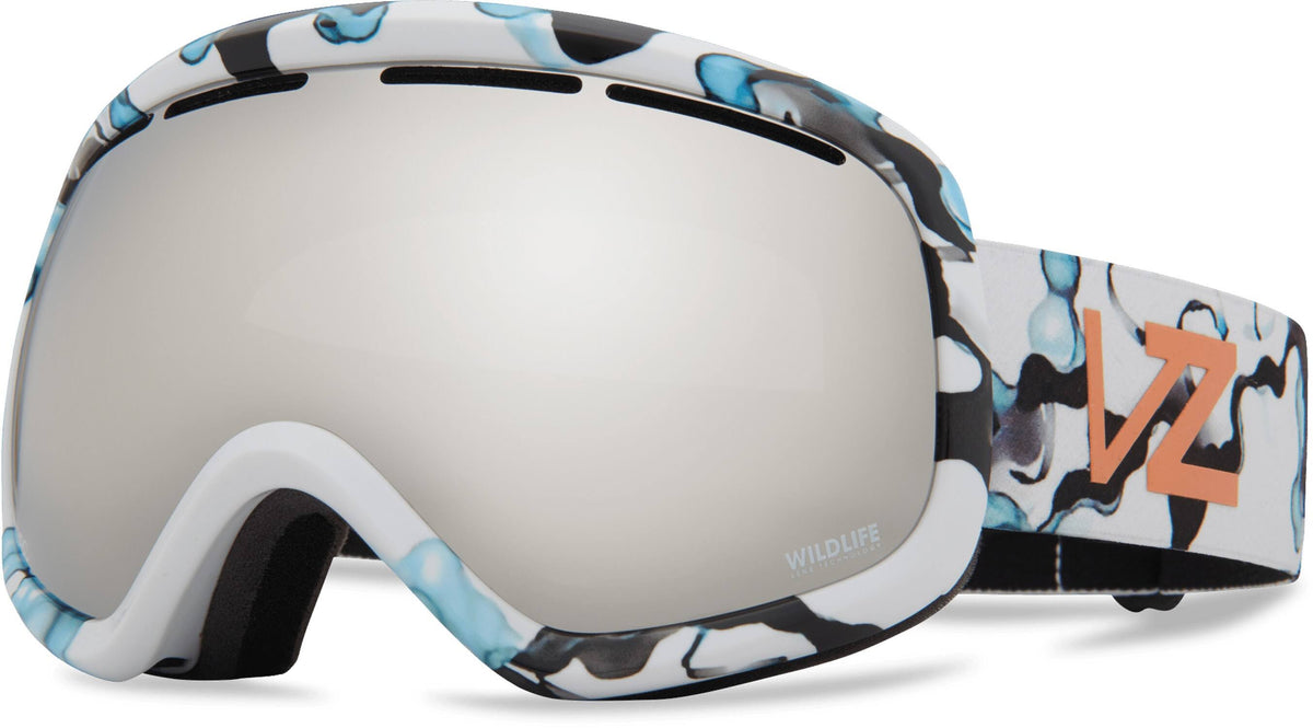 Rose Silver Chrome Goggles V30031