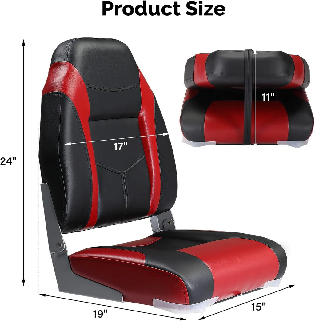 Folding Boat Seats 2 Pack Waterproof S331