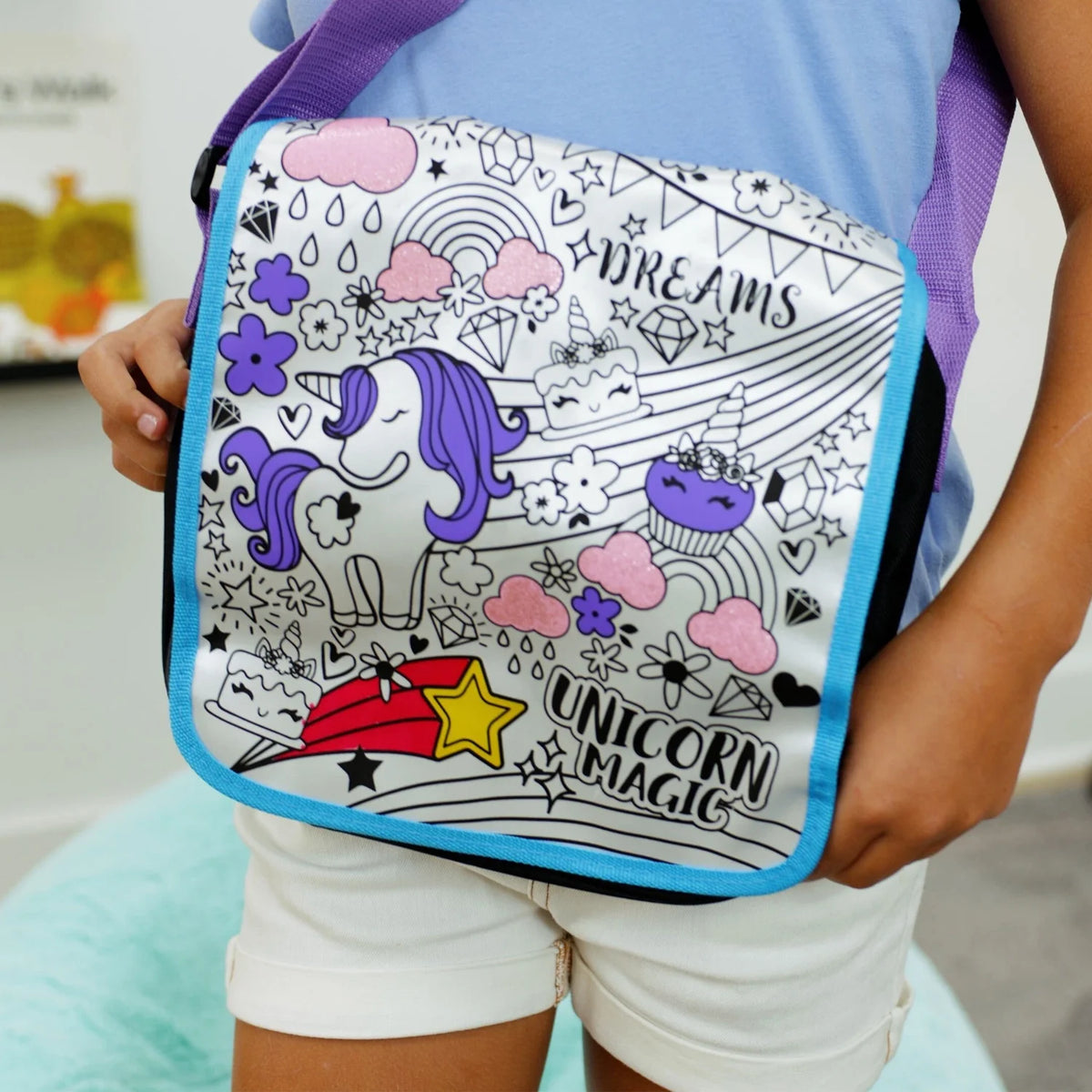 Messenger Bag Coloring Design Kit X460