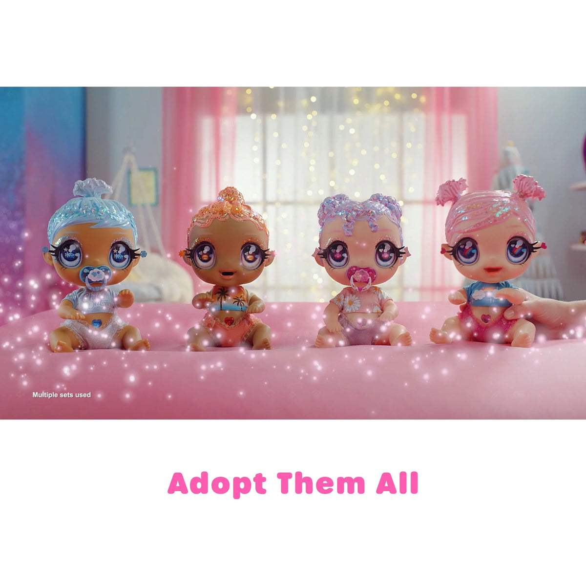 Orange Baby Doll with 3 Color Changes X191