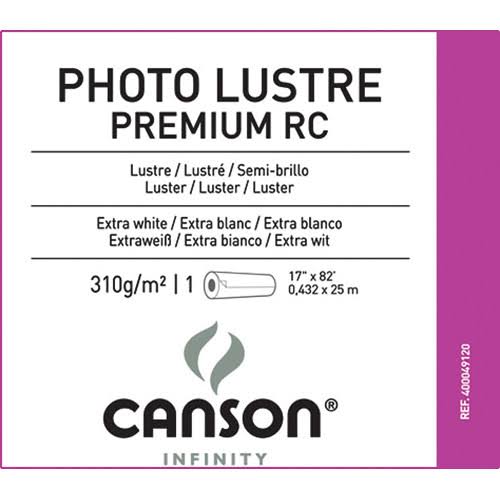 Photo Lustre Premium RC Paper 17x22 82 Roll P282072
