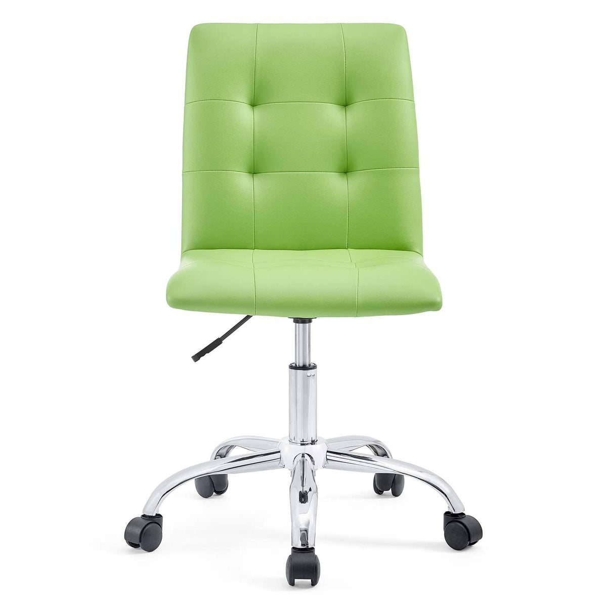Brown Armless Mid Back Office Chair H471386