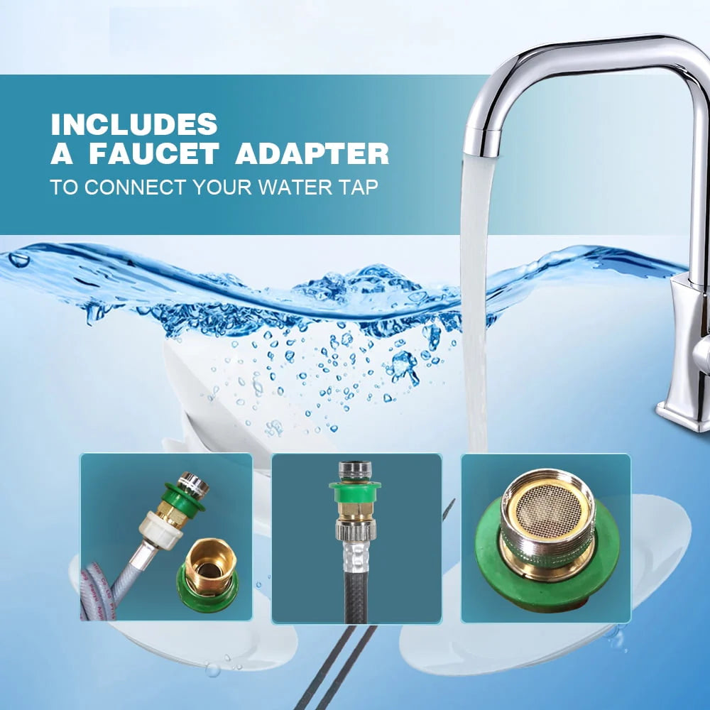 Fully Automatic 2-in-1 Washer & Dryer Machine 8 lbs. Capacity White C8535
