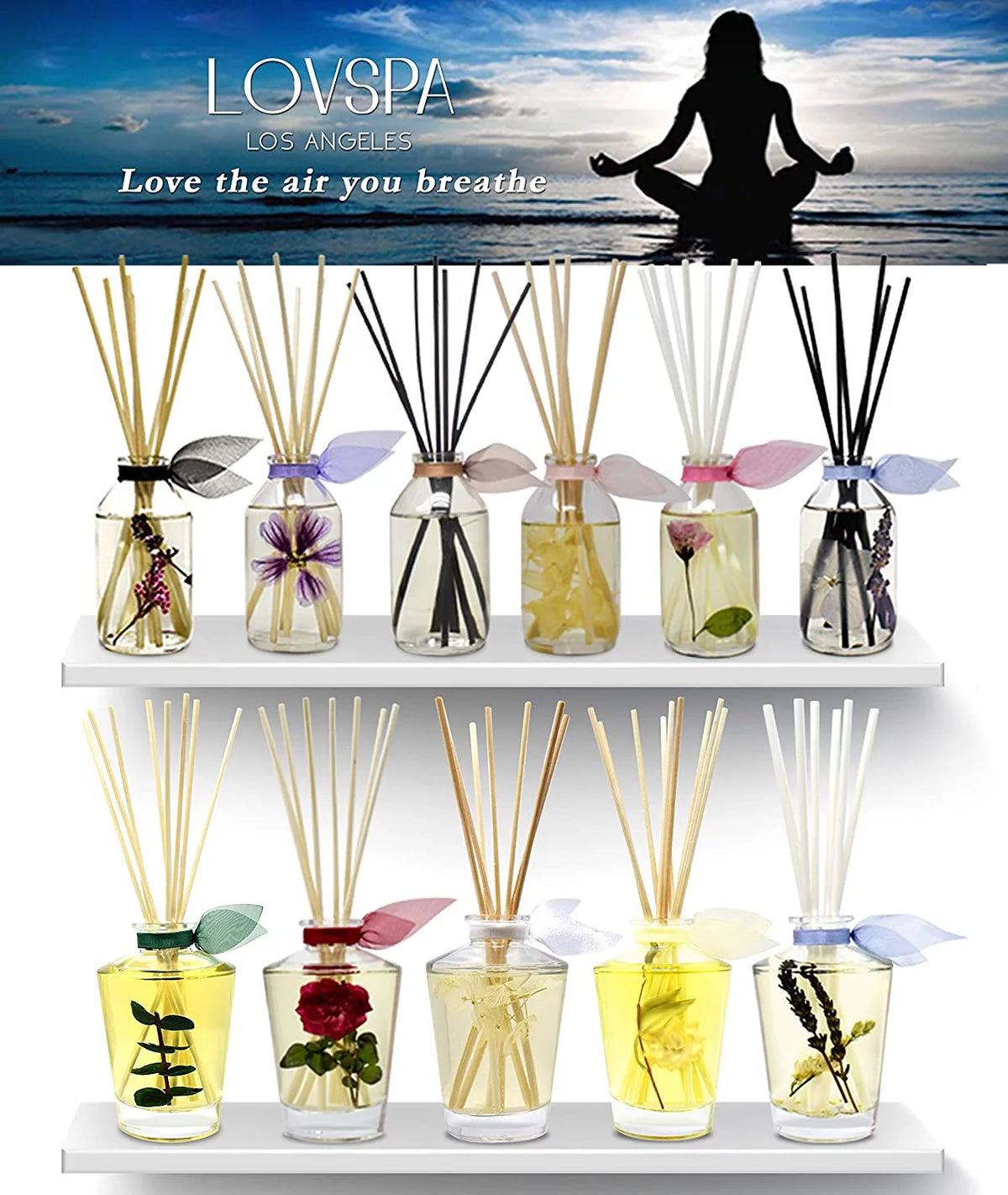 Warm Vanilla Sugar Reed Diffuser Oil Set K43244