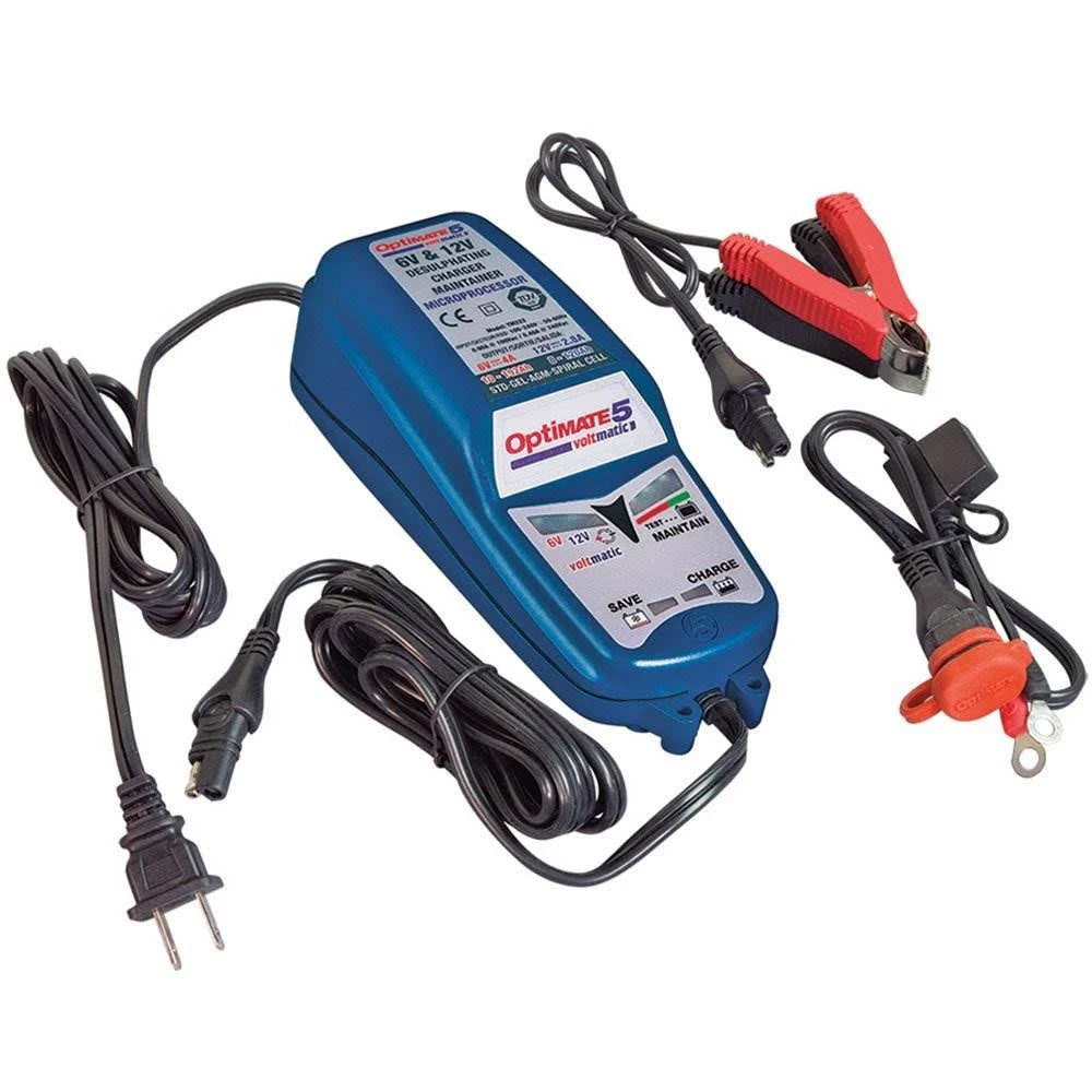 6V 4A & 12V 2.8A 8 Step Battery Charger-Tester-Maintainer W838