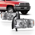 Chrome Headlights with Corner Signal Lamps Left+Right Replacement X52125
