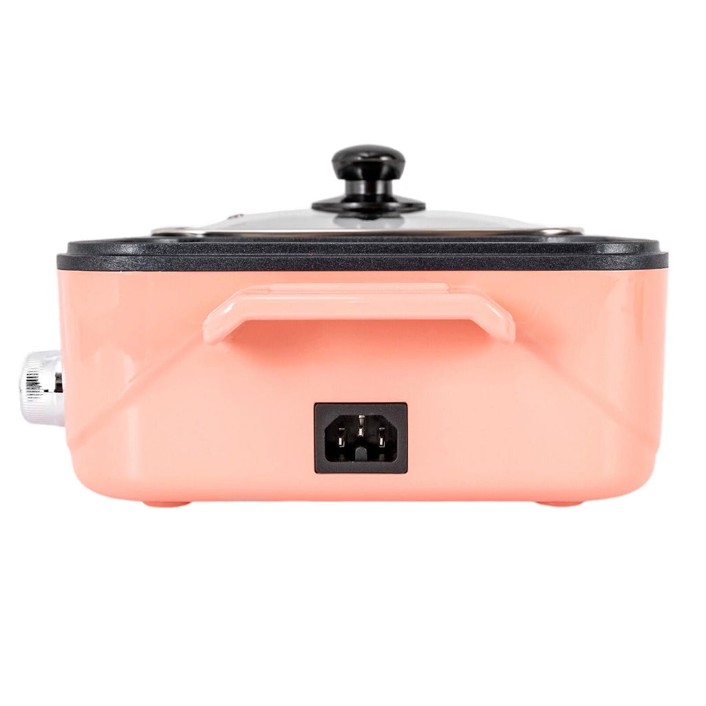 2 in 1 Electric Hot Pot 1500W Non-Stick Korean BBQ Grill S5995