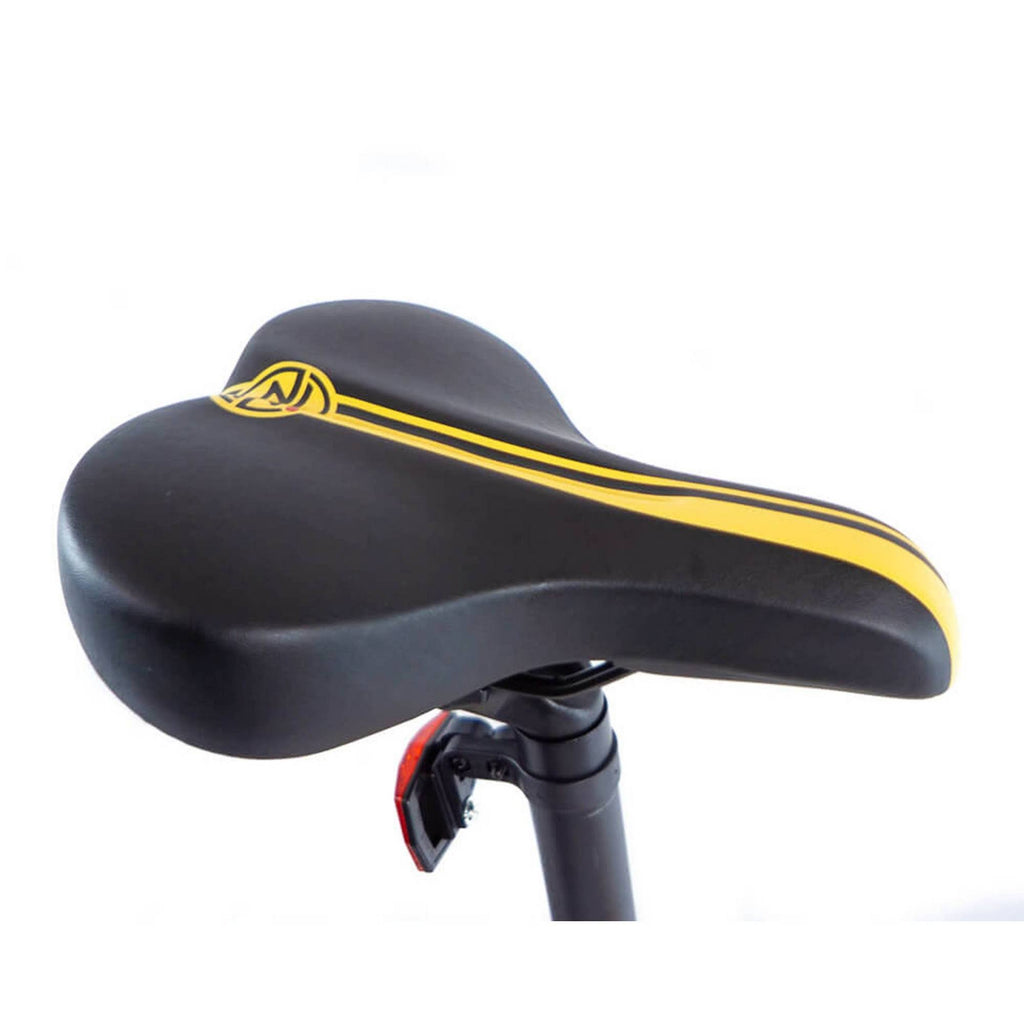 Yellow 7-Speed Aluminum Folding Bike Y79494