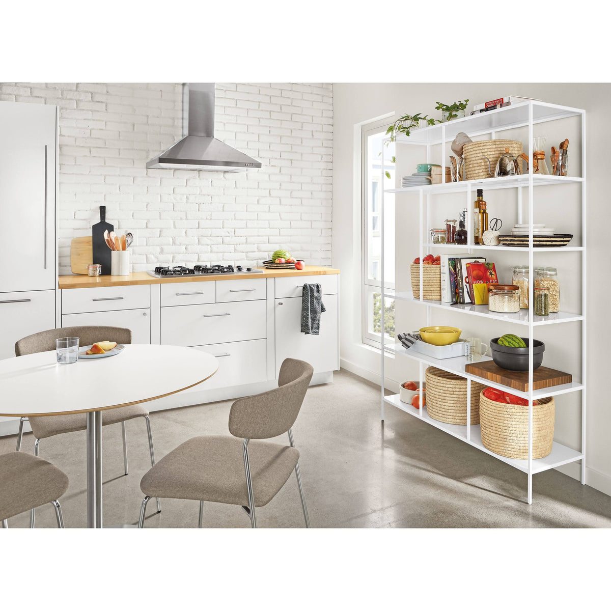 Onyx Gloss Bookcase H925