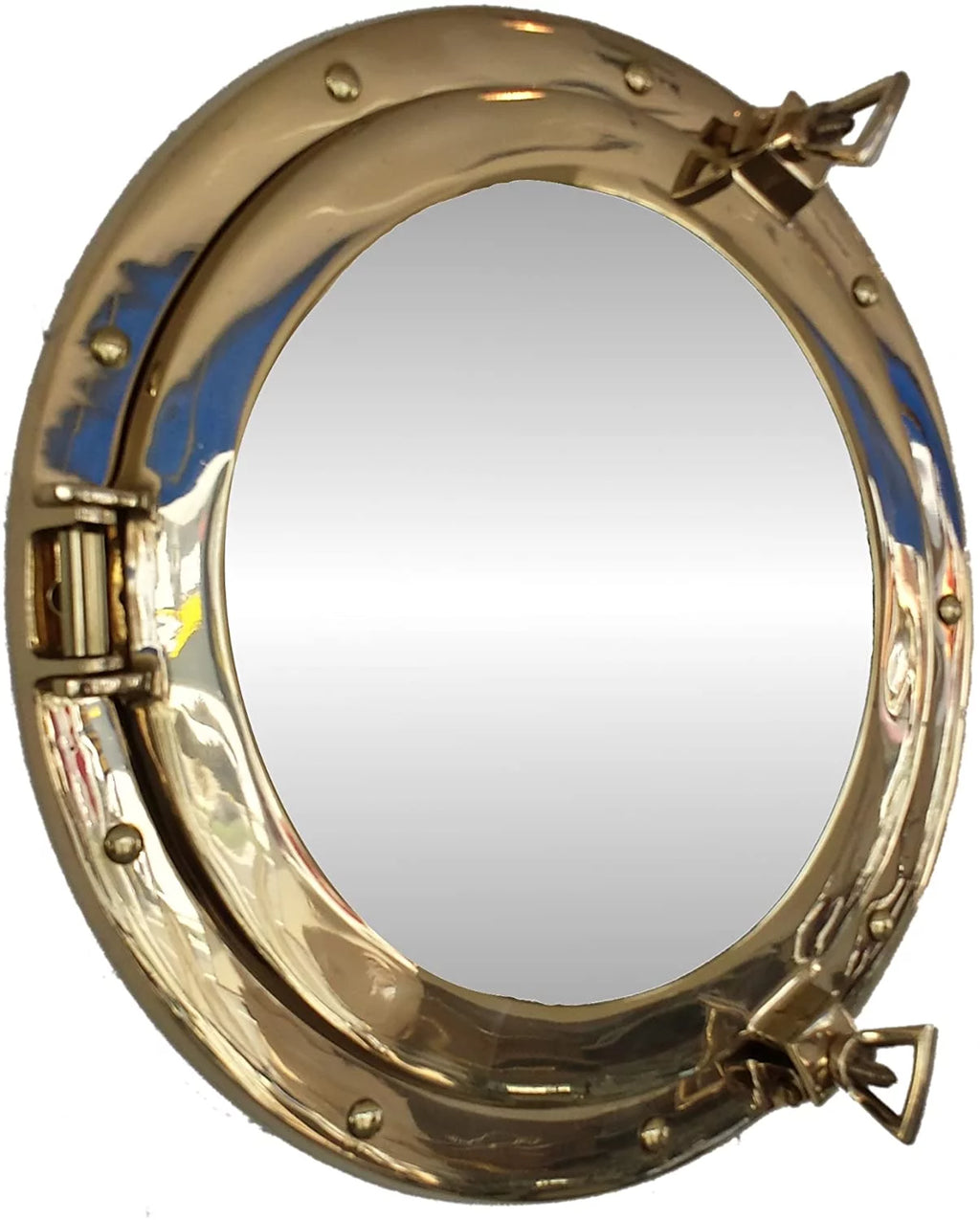 Brass Porthole Mirror 12 in. J899007