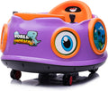 Purple 6V Battery Operated Ride On Bumper Car I515562