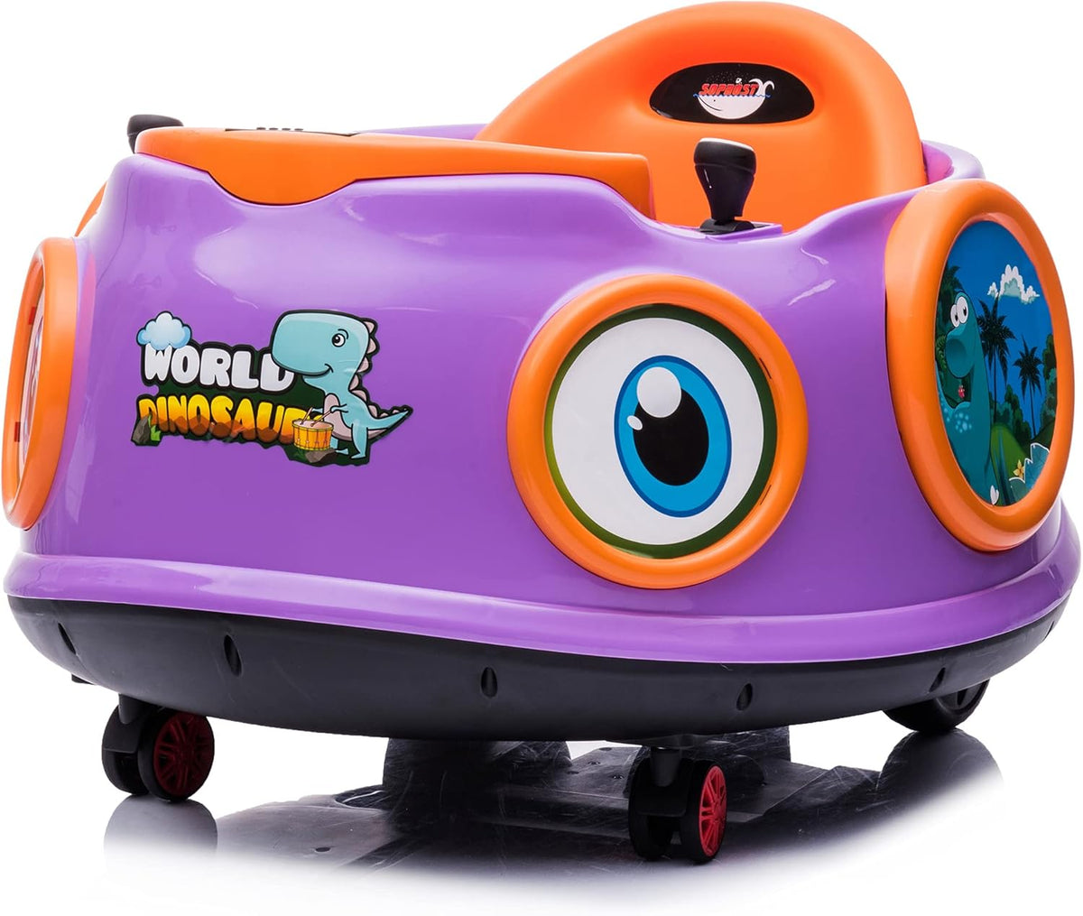 Purple 6V Battery Operated Ride On Bumper Car I515562