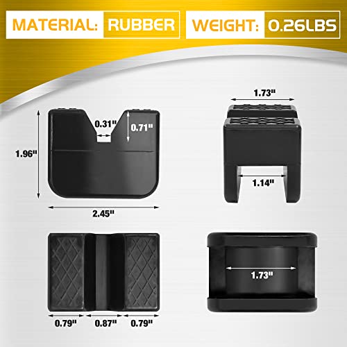 Universal Rubber Jack Stand Pads, 4 Pack G2394