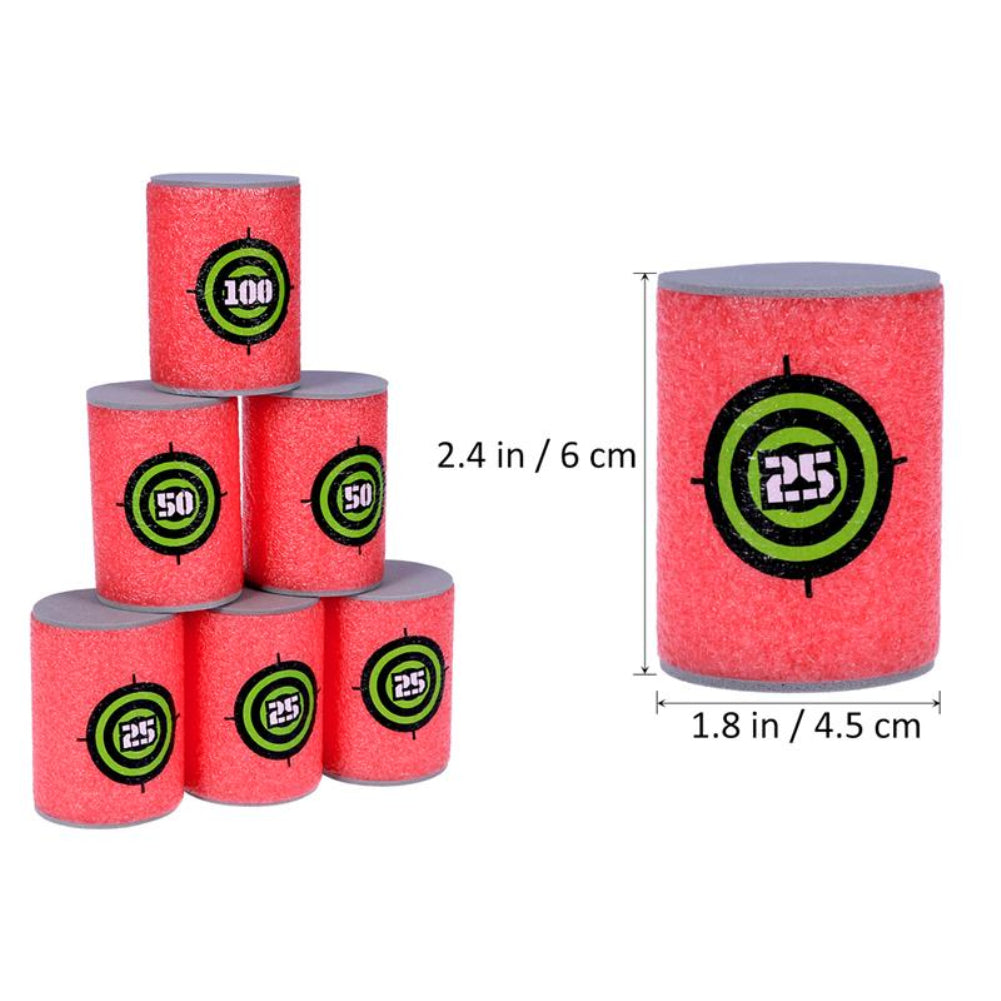 6pcs Eva Foam Dart Target Toy N88551