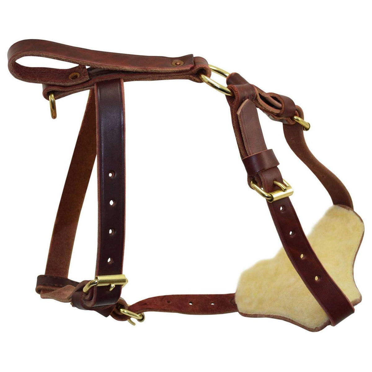 Leather Tracking Harness T13009