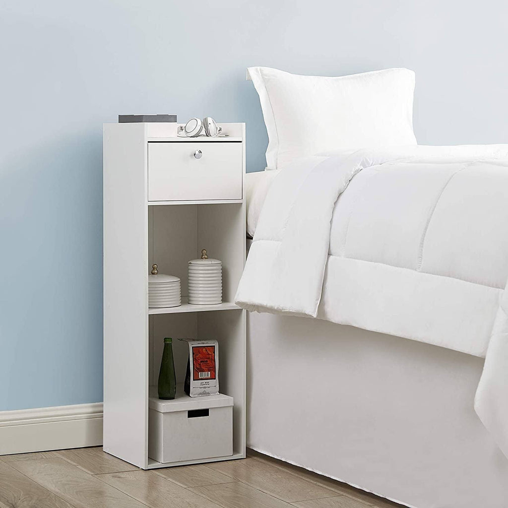 Extra Tall Bookcase Table White W64768