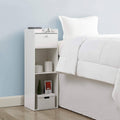 Extra Tall Bookcase Table White W64768