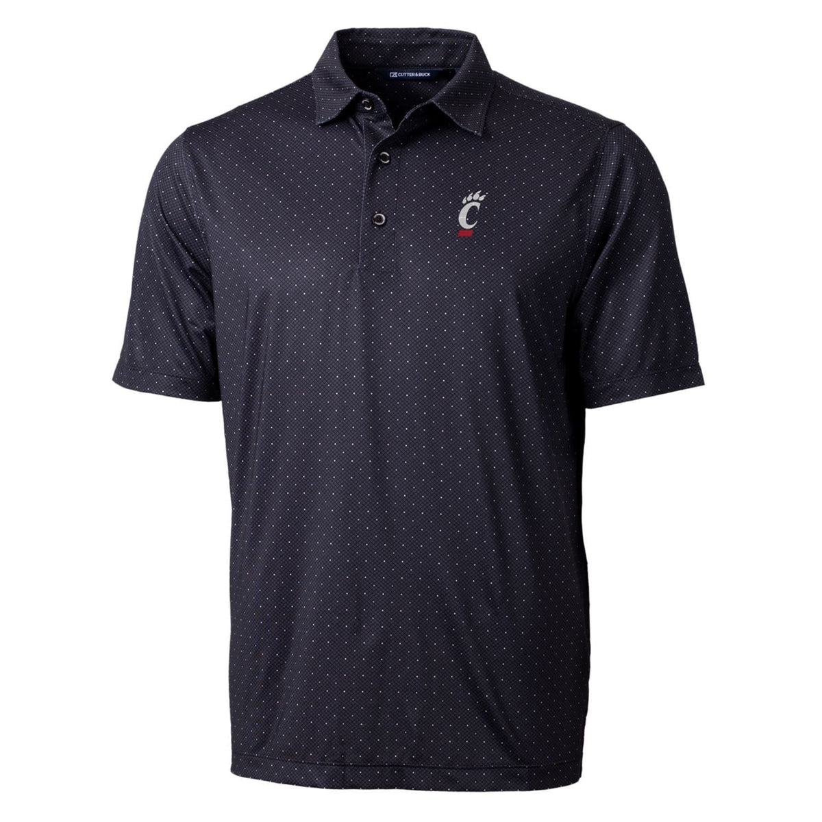 Men's Black Stretch Polo Z8856