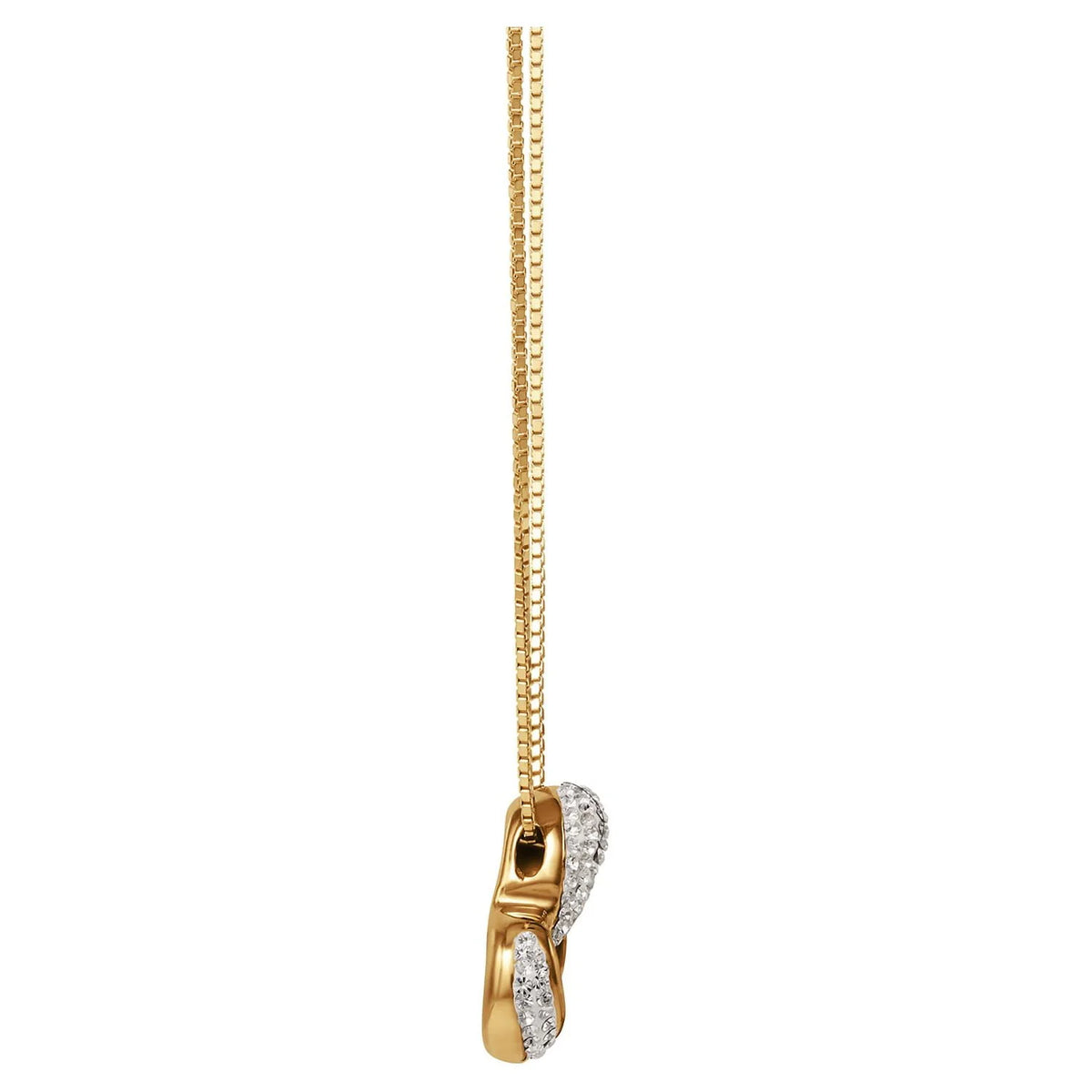 Slide Heart Pendant Necklace F31929