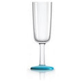 Flute Glass Vivid Blue Pack of 4 Q11956