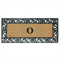Acanthus Border Rubber-Coir Doormat S8079
