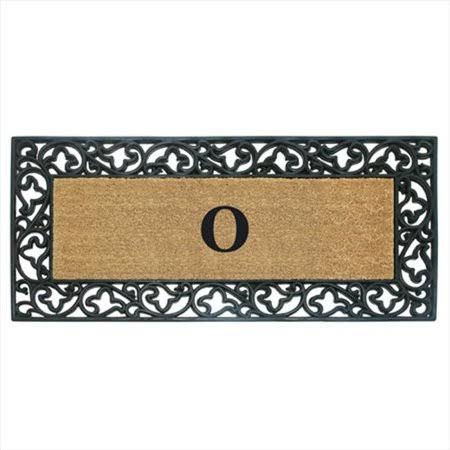 Acanthus Border Rubber-Coir Doormat S8079
