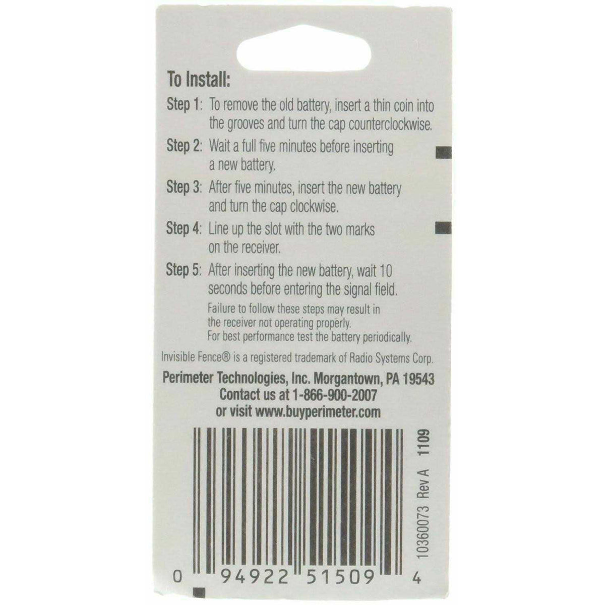 Compatible R21 and R51 Dog Collar Battery M285251