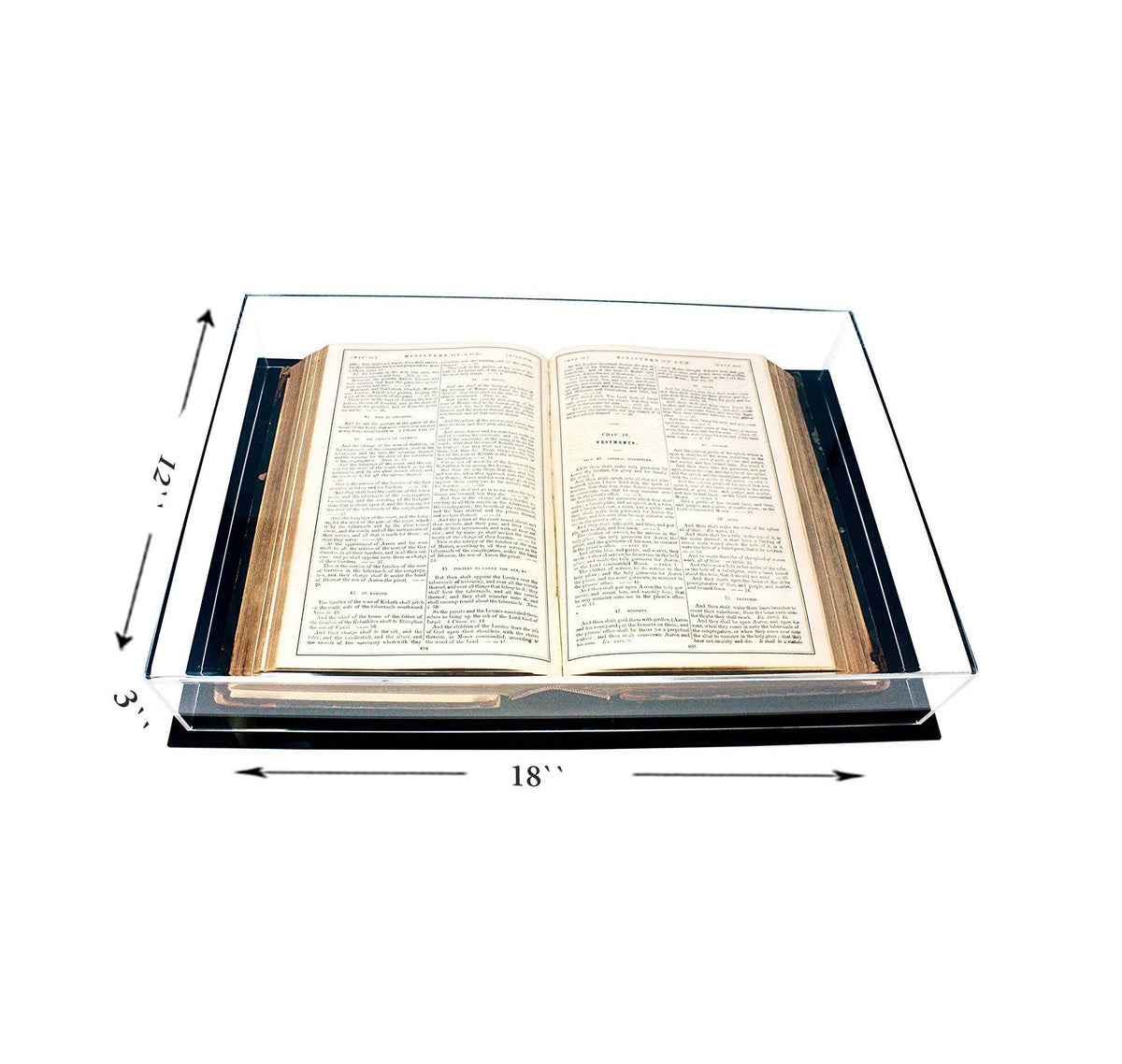 Clear Acrylic Book Display Case W795412
