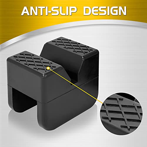 Universal Rubber Jack Stand Pads, 4 Pack G2394