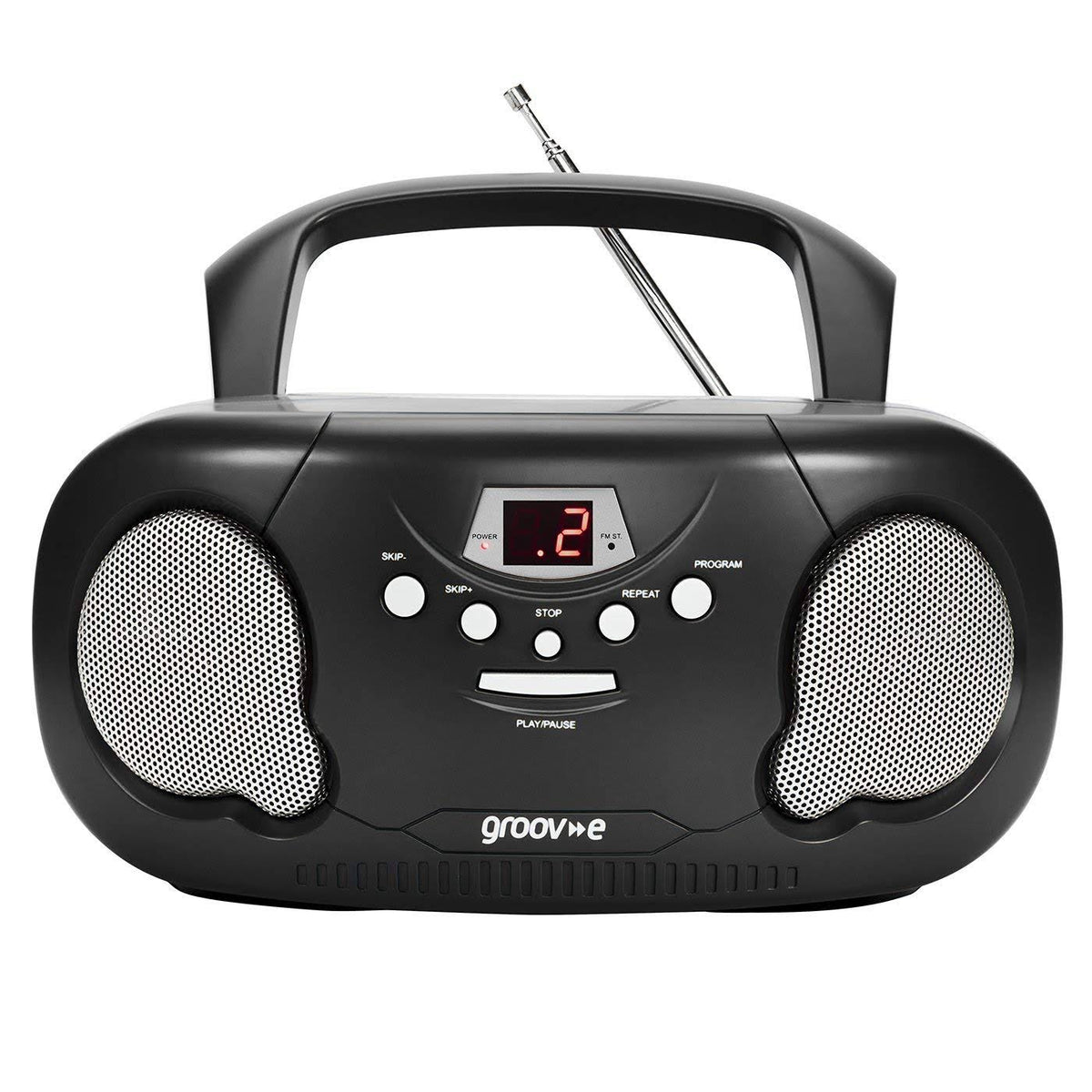 Portable CD Player with Radio Black G117