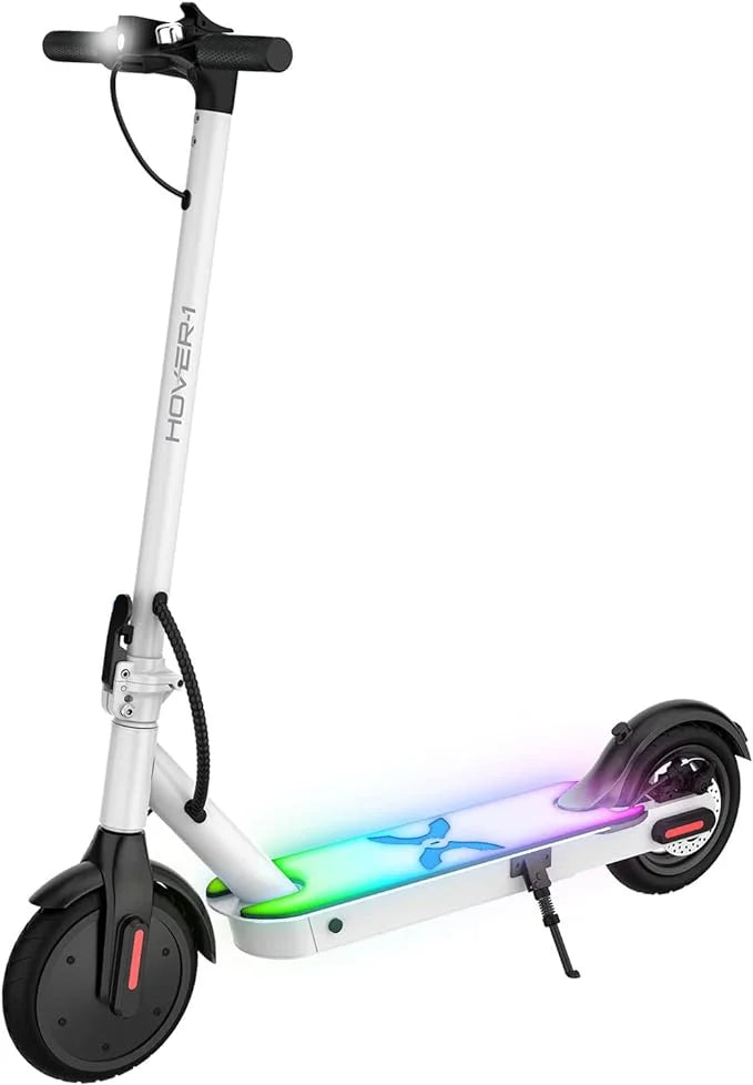 Self Balancing Folding Electric Scooter, 8.5 in Wheels, White K1009