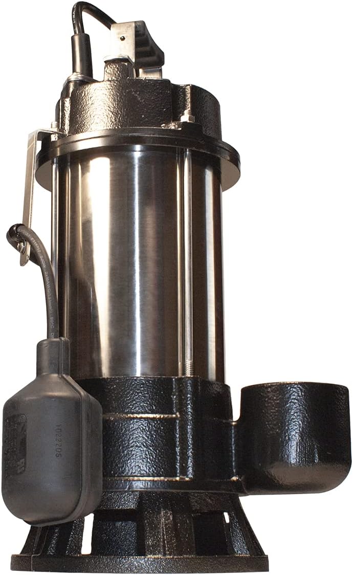 3/4HP Stainless Steel Sewage Grinder Pump V664