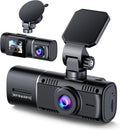 3 Channel Dash Cam Front and Rear 1080P+720P+720P Car Camera M67003