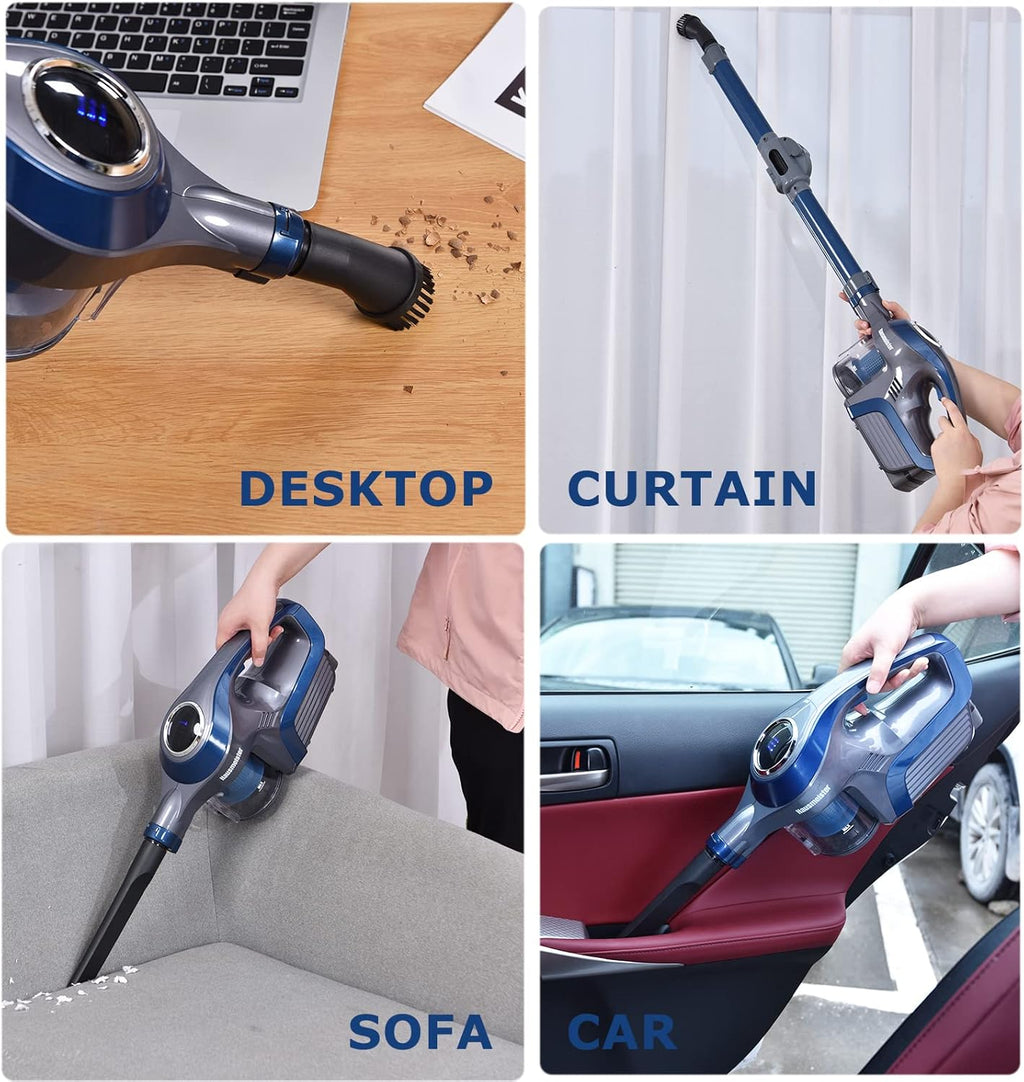 Cordless Stick Vacuum Cleaner Handheld Portable for Hard Floors Carpet Pet Hair G9914